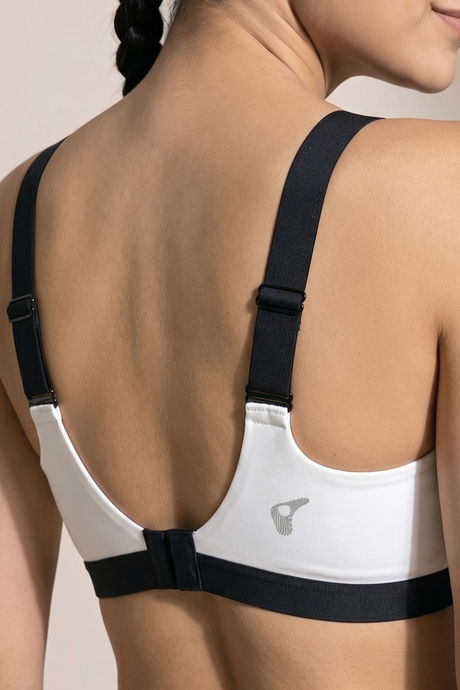 Zelocity High Impact Quick Dry Sports Bra- Wild Dove — image 7